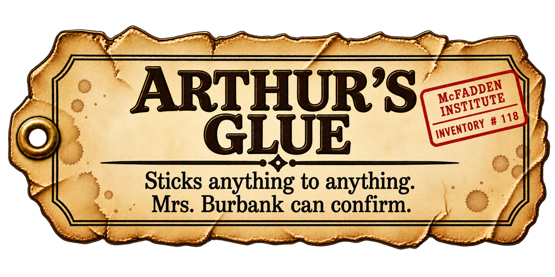 Arthur's Glue description